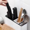 Tableware Storage Holders Kitchen Knife Plastic Storages Racks for Kitchen  Convenience Cabinet - Image 6