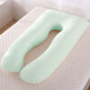 Summer Sleeping Support Pillow For Pregnant Women U Shape Maternity Pillows Pregnancy Ice Silk - Image 5