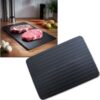 Fast Defrosting Tray Thaw  Kitchen Quick Aluminum Thaw Plate - Image 2