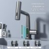 Intelligent Digital Display Faucet Pull-out Basin Faucet Temperature Digital Display Rotation - Image 7